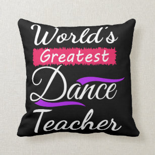 Tanz-Lehrer-Ende des Kissen