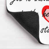 Tanz-Lehrer - Gebäude-Vertrauen Mousepad (Ecke)