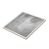 Tanz-Lehrer-Gedicht Fliese (Seite)