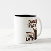 Tanz-Lehrer-(lustiges) Geschenk Zweifarbige Tasse (VorderseiteRechts)