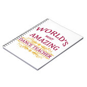 Tanz-Lehrer Notizblock (Linke Seite)