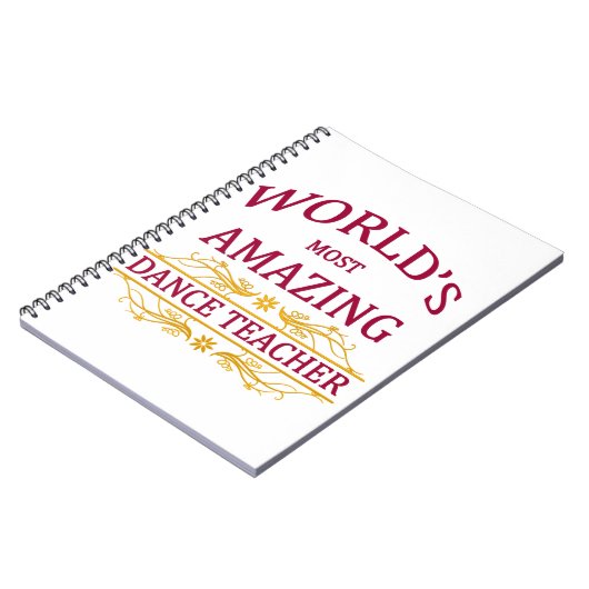 Tanz-Lehrer Notizblock (Linke Seite)