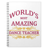 Tanz-Lehrer Notizblock (Vorderseite)