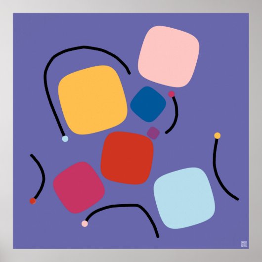 Tanz - Leinwand Print Poster (Vorne)