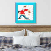 Tanz Leinwanddruck (Insitu (Schlafzimmer))