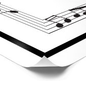 Tanz liebt Musik und begeistert Inspiration für da Poster (Ecke)