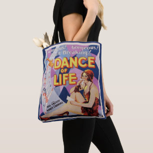 Tanz Life Vintage Poster Print Tasche