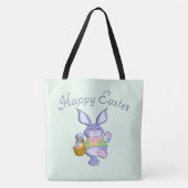 Tanz Lila Ostern Sonnenschein Grün Tasche (Vorderseite)