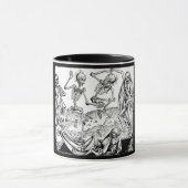 Tanz-makabere Tasse (Zentrum)