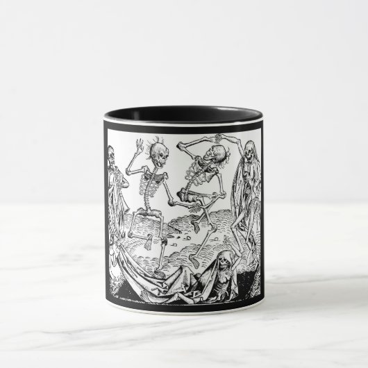 Tanz-makabere Tasse (Zentrum)