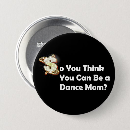 Tanz-Mama Button (Vorne & Hinten)