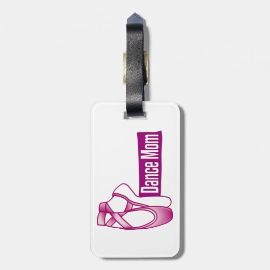 Tanz-Mama Gepäckanhänger (Rückseite vertikal)