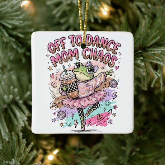 Tanz-Mama-Ornament Keramikornament (Baum)
