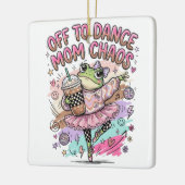 Tanz-Mama-Ornament Keramikornament (Links)