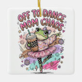 Tanz-Mama-Ornament Keramikornament (Vorderseite)