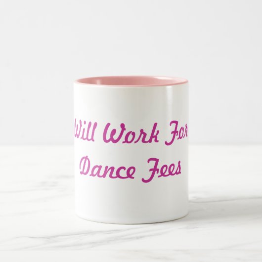 Tanz-Mama-Tasse #1 Zweifarbige Tasse (Mittel)