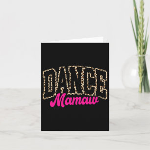 Tanz Mamaw Leopard Tanzend Mamaw Life Girls Karte