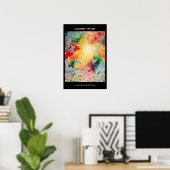 "Tanz mit Bluejays" drucken Poster (Heimbüro)