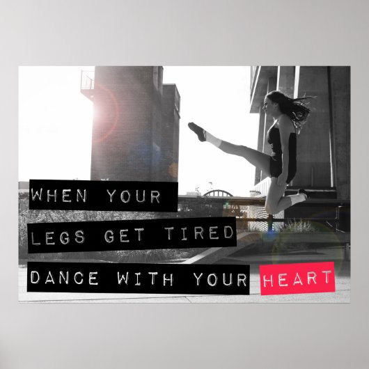 Tanz mit deinem Herz Ceili Moore Poster (Vorne)