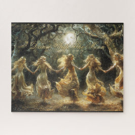 Tanz mit dem Jigsaw-Puzzle Puzzle