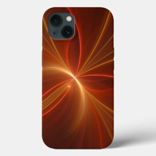 Tanz mit dem Licht Moderne Abstrakte Fractal Art iPhone 13 Hülle