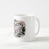 Tanz mit dem Teufel Gothic Art Kaffeetasse (VorderseiteRechts)