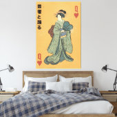 Tanz mit der Geisha Leinwanddruck (Insitu (Schlafzimmer))