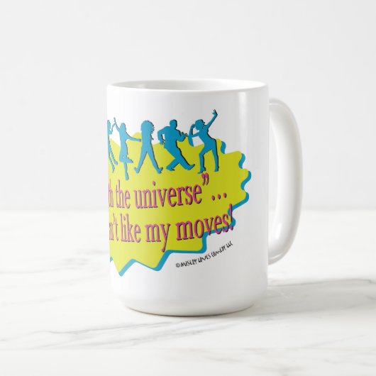 Tanz mit der weltweit großen Tasse des Kaffees (VorderseiteRechts)