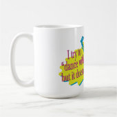 Tanz mit der weltweit großen Tasse des Kaffees (Links)