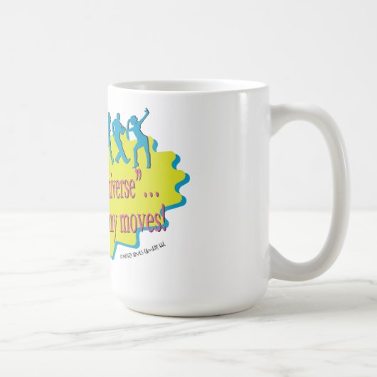 Tanz mit der weltweit großen Tasse des Kaffees (Rechts)