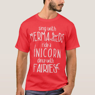 Tanz mit Fairies Ariel Mermaid Funny Geschenke für T-Shirt
