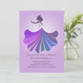 Tanz mit Flair-Einladung Einladung (Stehend Vorderseite)