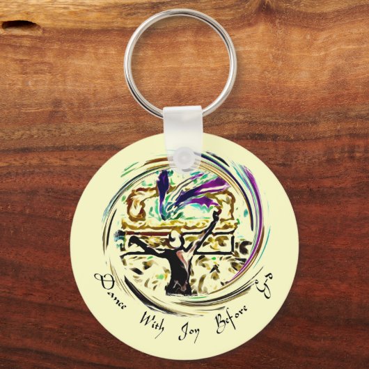 Tanz mit Joy Schlüsselanhänger (Vorderseite)