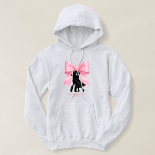 Tanz mit Liebe Rosa Schleife Romantisches Paar Hoo Hoodie