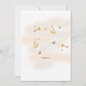 Tanz mit meinem Party Einladung (Rückseite)