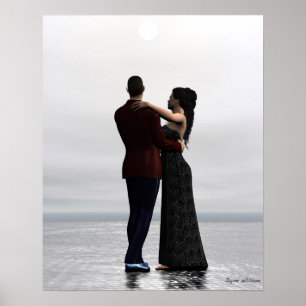 Tanz mit meiner Kunstdruckerei Poster