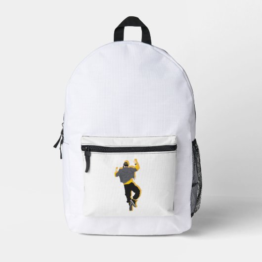 Tanz mit mir bedruckter rucksack (Vorderseite)