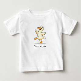 Tanz mit mir Ente Baby T-shirt
