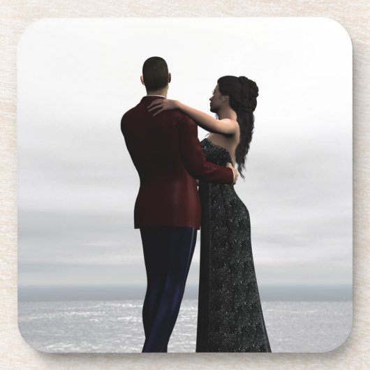 Tanz mit mir getränkeuntersetzer (Vorderseite)