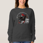 Tanz mit Pferd (Dunkler Modus) | Damen Sweatshirt (Vorderseite)
