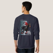 Tanz mit Pferd (Dunkler Modus) | Herren Sweatshirt (Schwarz voll)