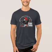 Tanz mit Pferd (Dunkler Modus) | Herren Tri-Blend Shirt (Vorderseite)