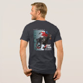 Tanz mit Pferd (Dunkler Modus) | Herren Tri-Blend Shirt (Rückseite voll)