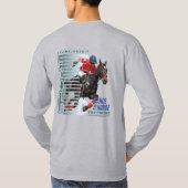 Tanz mit Pferd (Polo Sport) | Men Long Sleeve T-Shirt (Rückseite)