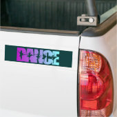 Tanz mit Tänzer-Farben Autoaufkleber (Auf Lkw)