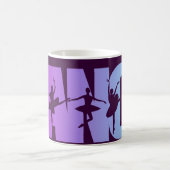 Tanz mit Tänzern Kaffeetasse (Mittel)