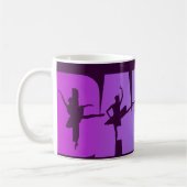 Tanz mit Tänzern Kaffeetasse (Links)