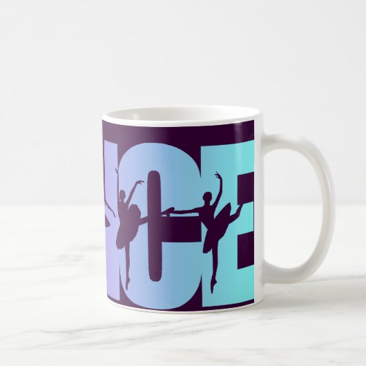 Tanz mit Tänzern Kaffeetasse (Rechts)