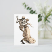 Tanz mit Todespostkarte Postkarte (Stehend Vorderseite)