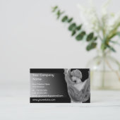 Tanz/Modellierung der Visitenkarte (Stehend Vorderseite)